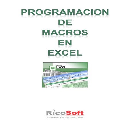 Experto en curso de programacion de macros en excel 