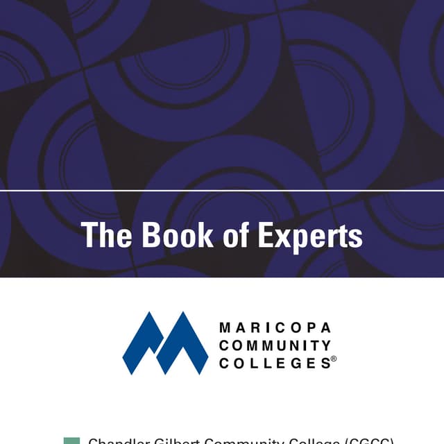 MCCCD Experts
