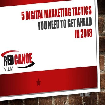 Expert showcase   5 dm things for 2018