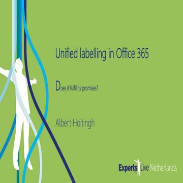 Expertslive NL 2019 Unified Labeling