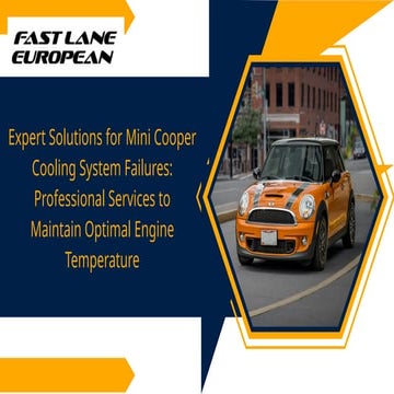 Expert Solutions for Mini Cooper Cooling System Failures Professional ...