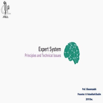 Introduction to Expert systems