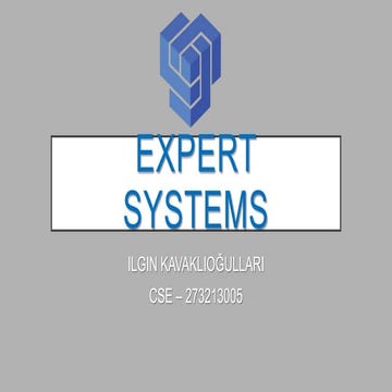 Expert Systems - IK