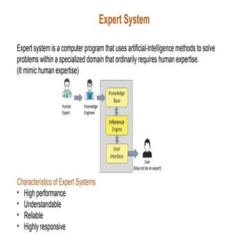 Expert System is described very shortly with diagram