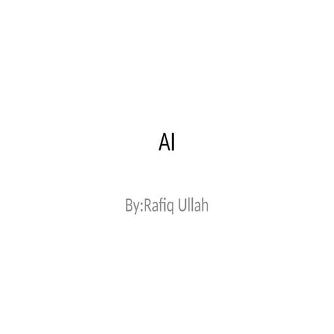 Comprehensive Overview of Expert Systems in Artificial Intelligence | PPTX