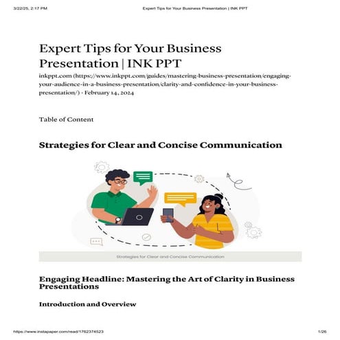 Expert Tips for Your Business Presentation _ INK PPT.pdf