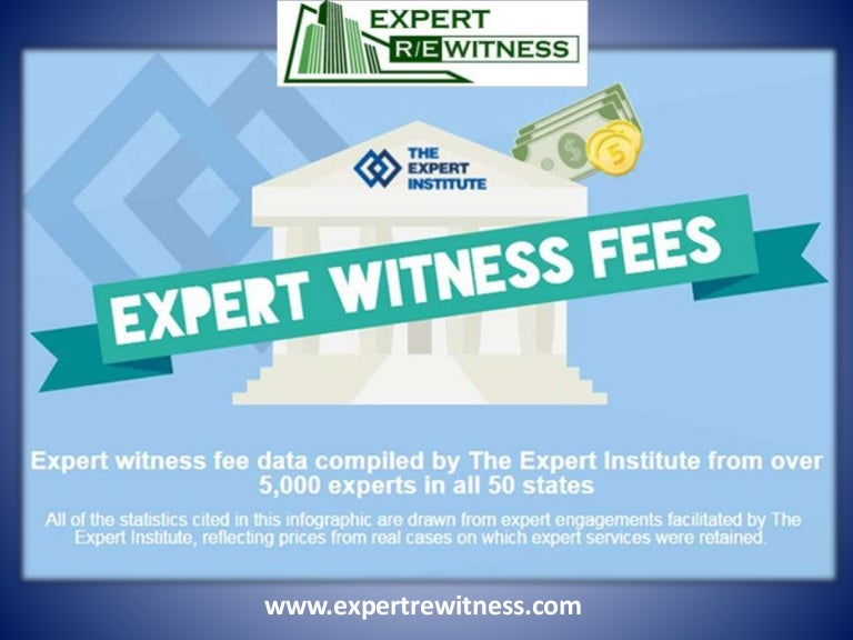 Expert Witness Fees A Nationwide Compilation