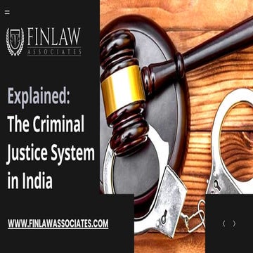 Explained: The Criminal Justice System in India