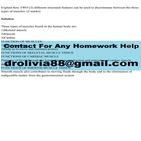 Explain how TWO (2) different structural features can be used to dis.pdf