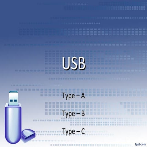 Explaining usb