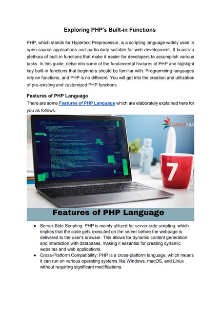 Exploring PHP's Built-in Functions