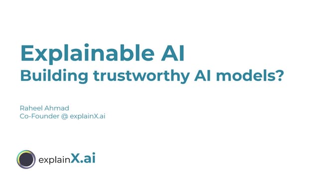 Explainable Ai Building Trustworthy Ai Models Ppt Explainable Ai Building Trustworthy Ai Models Ppt