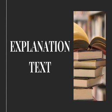 Explanation Text | PPTX