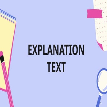 Comprehensive Guide to Explanation Text: Definition, Structure, and ...
