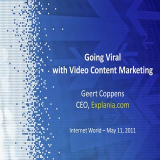 Going Viral with Video Content Mark...
