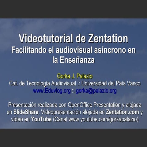 Tutorial de Zentation | ODP