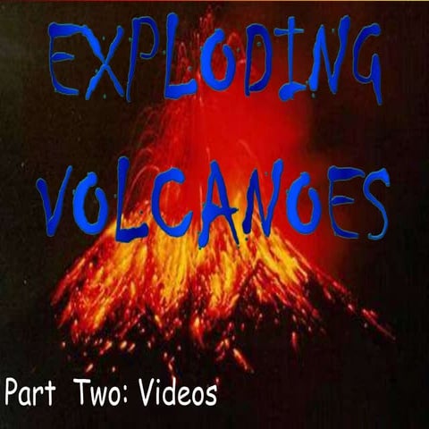 Exploding Volcanoes | PPTX