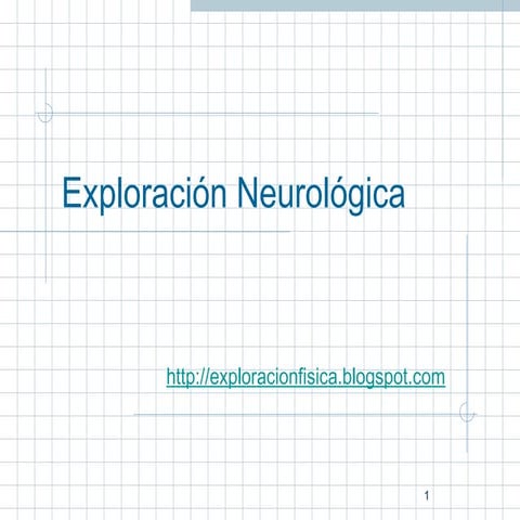 Exploración neurológica