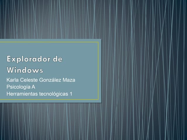 Explorador de windows