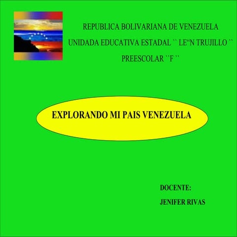 Explorando Mi Pais Venezuela