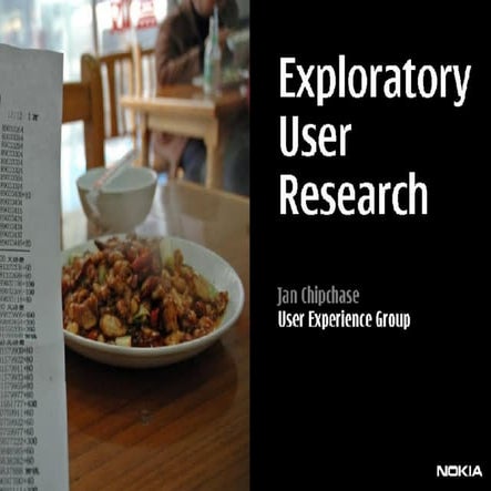 Exploratory User Research