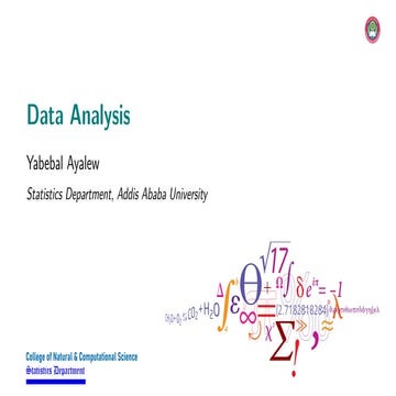 Exploratory data analysis