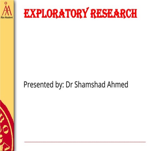 Exploratory Research.ppt important for mba