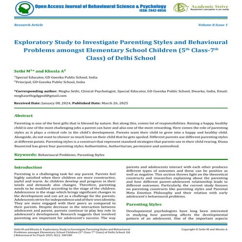 Exploratory Study to Investigate Parenting Styles and Behavioural.pdf