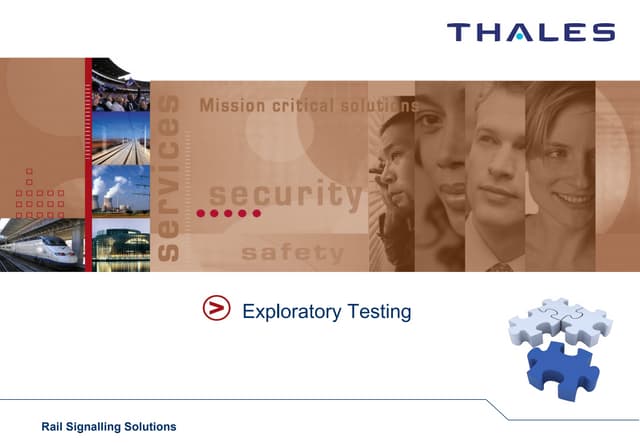 Introduction to Exploratory Testing