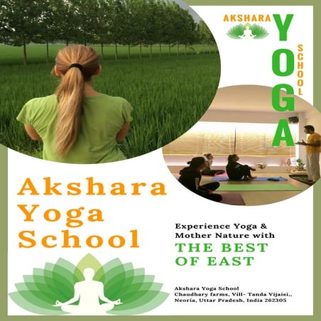 Akshara Yoga School Brochure