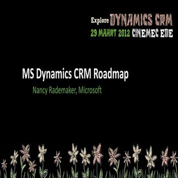 Microsoft Dynamics CRM roadmap - Microsoft