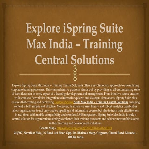 iSpring Suite Max India for Effective Online Learning – Training ...