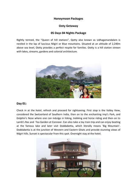 Explore ooty