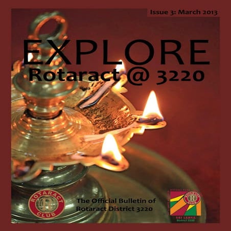 Explore Rotaract District 3220 - Issue 3