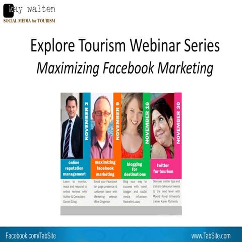 Explore Tourism: Facebook Marketing for the Hospitality and Destination Indus...