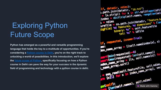 Python Scope In Future