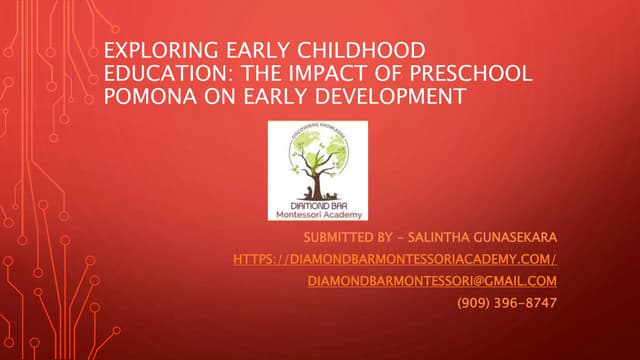 Early Childhood Education