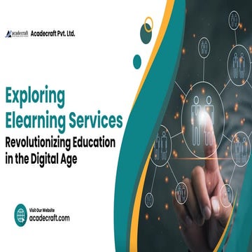 Exploring Elearning Services: Revolutionizing Education in the Digital Age