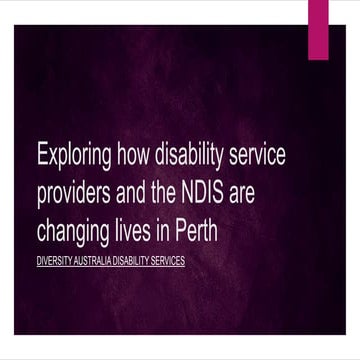 The Importance Of Disability Services | PPTX