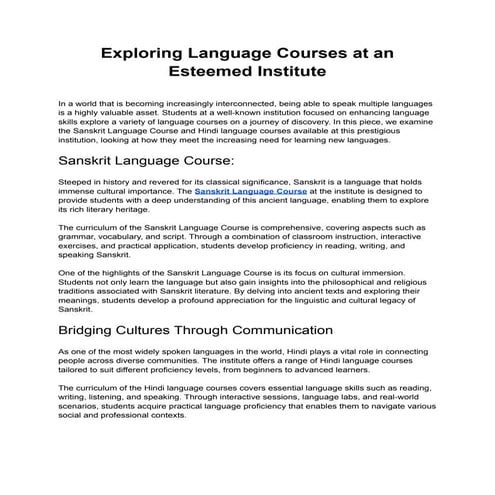 Exploring the Beauty of Sanskrit and Hindi Language Courses.pdf