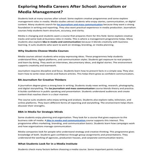 Exploring Media Careers After School Journalism or Media Management.pdf
