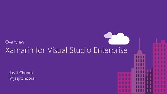 Getting Started with Xamarin App Development