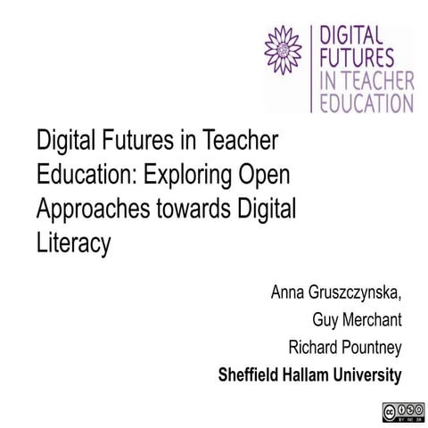 Exploring open approaches towards digital literacy