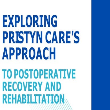 Exploring Pristyn Care's Approach to Postoperative Recovery and Rehabilitatio...