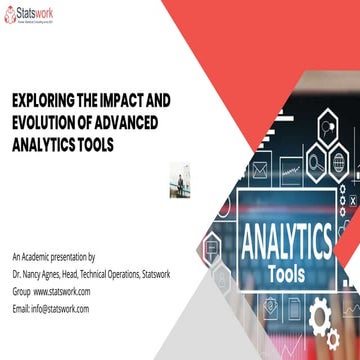Exploring the impact and evolution of Advanced Analytics Tools.pptx