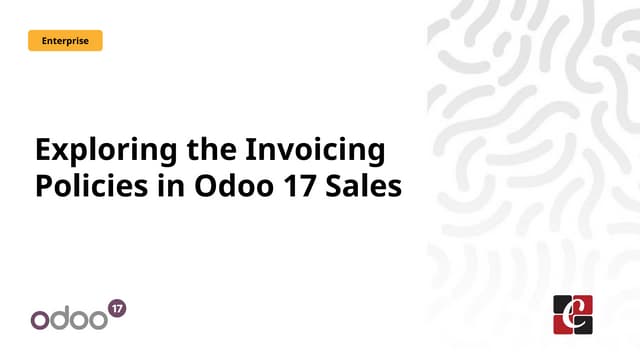 Exploring the Invoicing Policies in Odoo 17 Sales.pptx