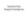 Exploring the Project Management Knowledge Areas.pdf