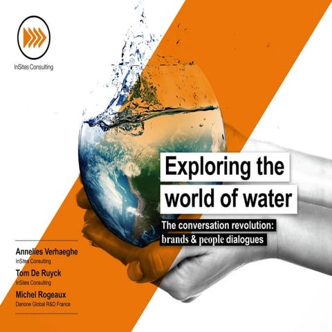 Exploring the World of Water - Danone R&D Case Study