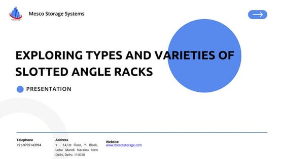 Mesco Storage Systems presentations