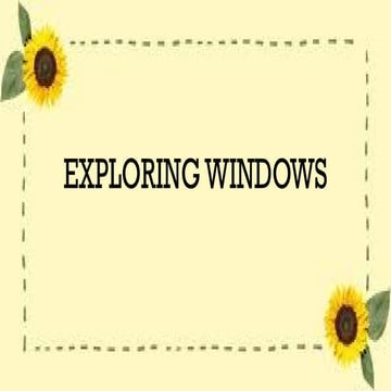 EXPLORING WINDOWS bbbbbj[Autosaved].pptx